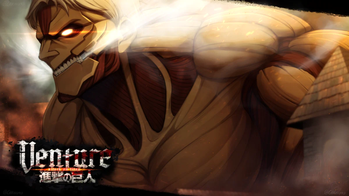 Official Venture AOT Titan artwork